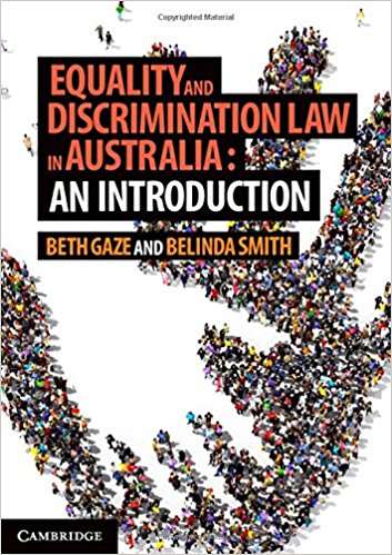 Book cover of Equality and Discrimination Law in Australia: An Introduction