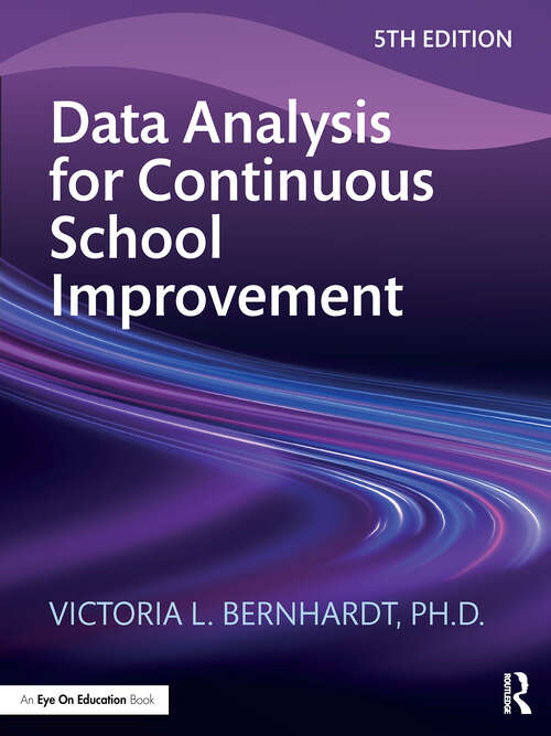Book cover of Data Analysis for Continuous School Improvement (5)