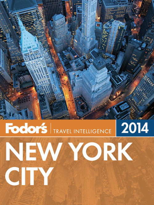 Book cover of Fodor's New York City 2013