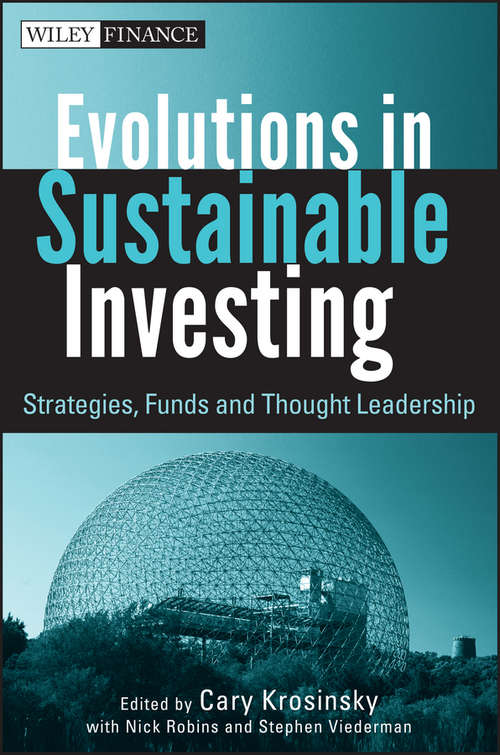 Book cover of Evolutions in Sustainable Investing