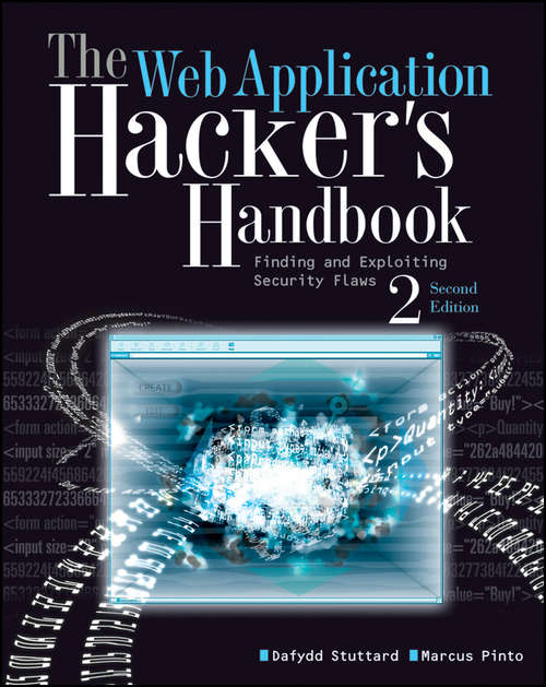 Book cover of The Web Application Hacker's Handbook