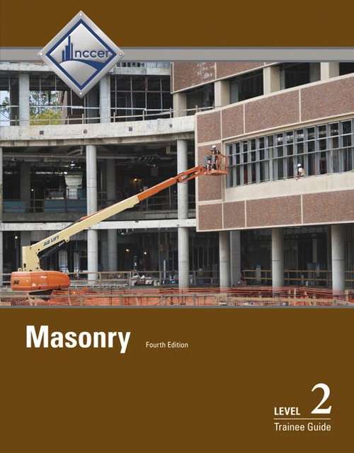 Book cover of Masonry Level 2 Trainee Guide (Fourth Edition)