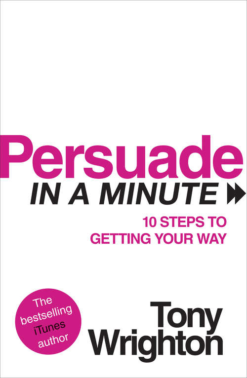 Book cover of Persuade in a Minute