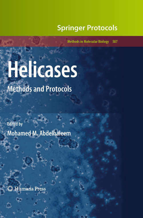 Book cover of Helicases