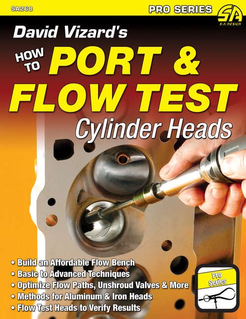 Book cover of David Vizard's How to Port & Flow Test Cylinder Heads