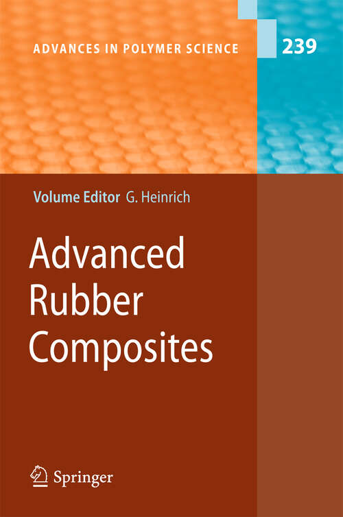 Book cover of Advanced Rubber Composites