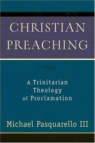 Book cover of Christian Preaching