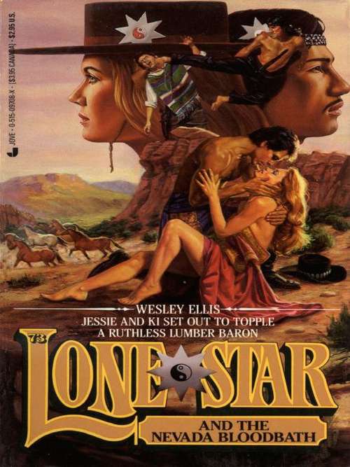 Book cover of Lone Star and the Nevada Bloodbath (Lone Star #73)