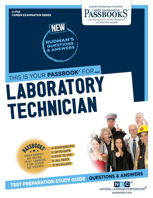 Book cover of Laboratory Technician: Passbooks Study Guide (Career Examination Series: C-2496)
