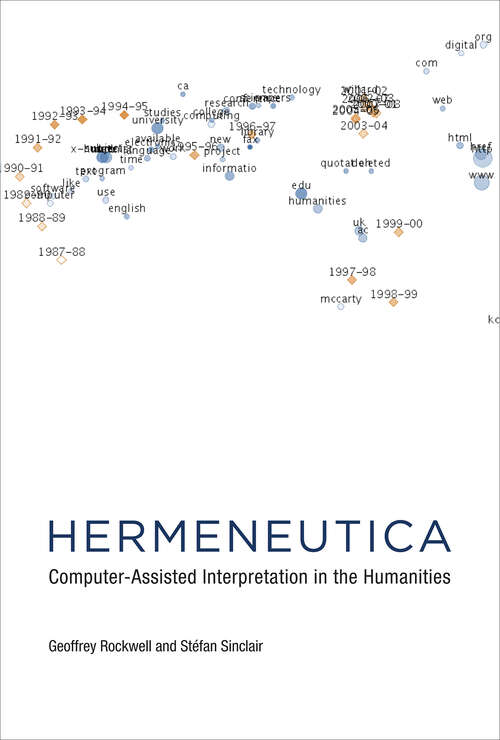 Book cover of Hermeneutica: Computer-Assisted Interpretation in the Humanities