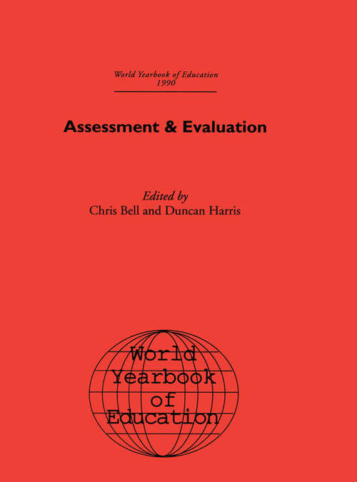 World Yearbook of Education 1990: Assessment & Evaluation (World Yearbook of Education)