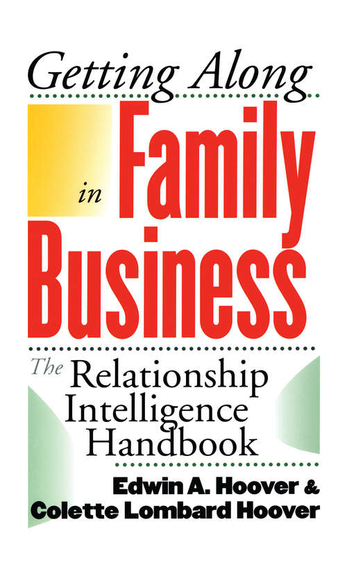 Cover image of Getting Along in Family Business
