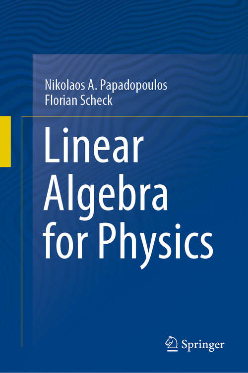 Book cover of Linear Algebra for Physics