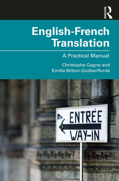 Book cover of English-French Translation: A Practical Manual