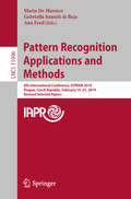 Pattern Recognition Applications and Methods: 8th International Conference, ICPRAM 2019, Prague, Czech Republic, February 19-21, 2019, Revised Selected Papers (Lecture Notes in Computer Science #11996)