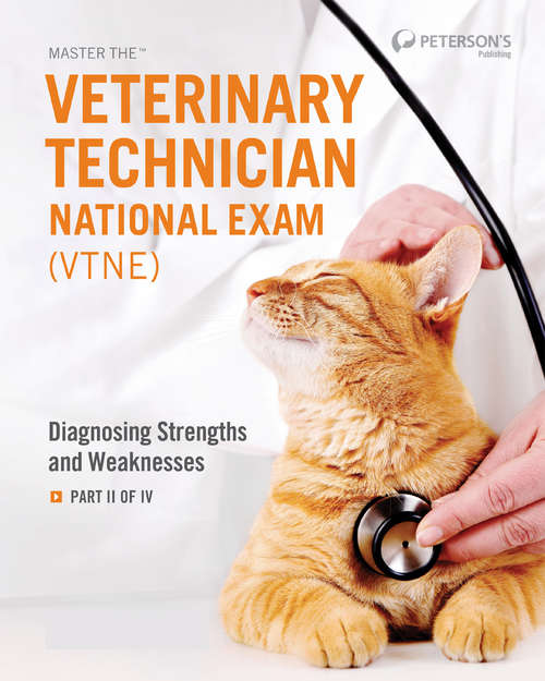 Book cover of Master the Veterinary Technician Exam