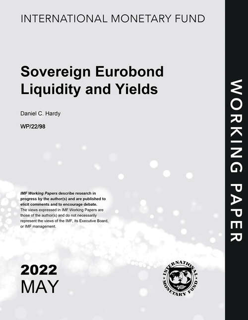 Book cover of Sovereign Eurobond Liquidity and Yields (Imf Working Papers)