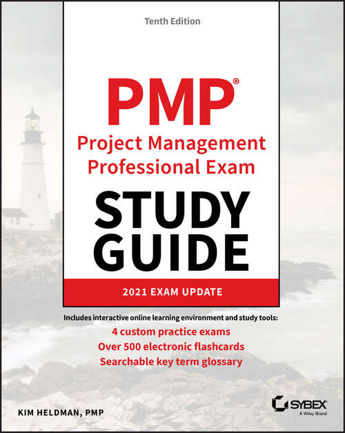 Book cover of PMP Project Management Professional Exam Study Guide: 2021 Exam Update (10)