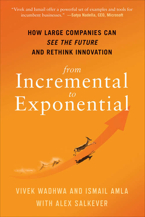 Book cover of From Incremental to Exponential: How Large Companies Can See the Future and Rethink Innovation