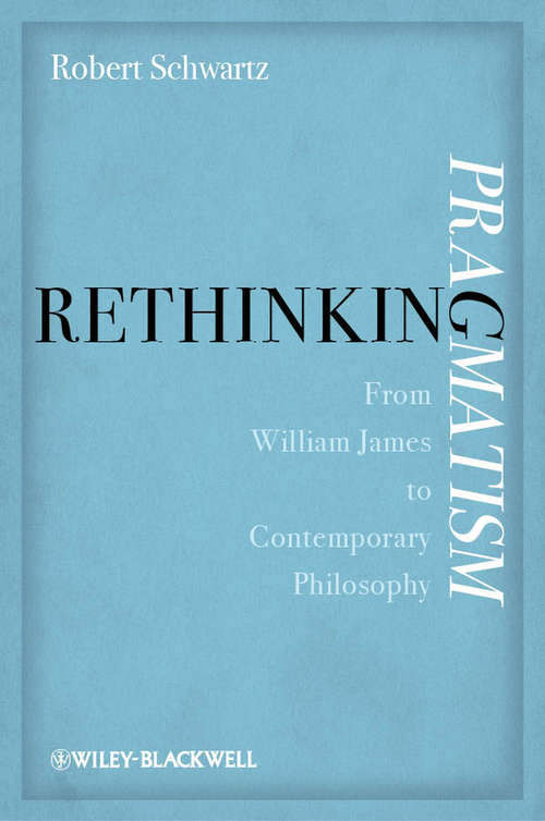 Book cover of Rethinking Pragmatism