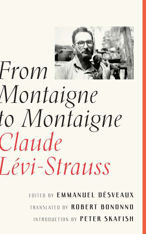Book cover of From Montaigne to Montaigne (1)