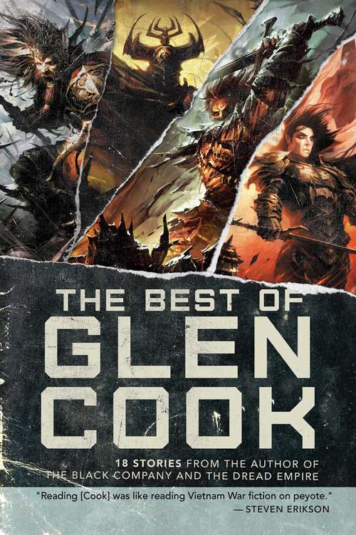 Book cover of The Best of Glen Cook: 18 Stories from the Author of The Black Company and The Dread Empire