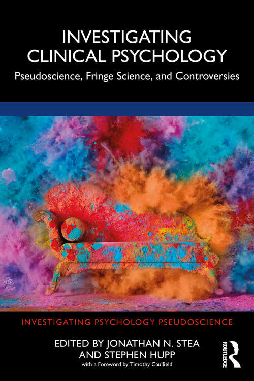 Book cover of Investigating Clinical Psychology: Pseudoscience, Fringe Science, and Controversies
