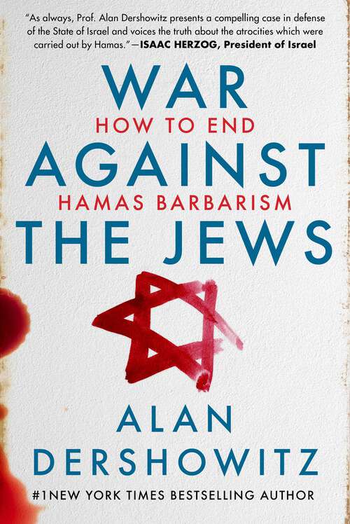 Book cover of War Against the Jews: How to End Hamas Barbarism