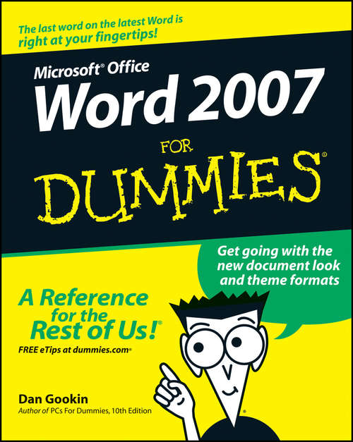 Book cover of Word 2007 For Dummies (For Dummies Computers Ser.)