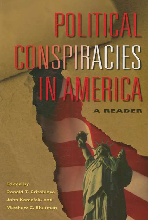Book cover of Political Conspiracies in America: A Reader