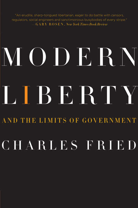 Modern Liberty: And the Limits of Government (Issues of Our Time)