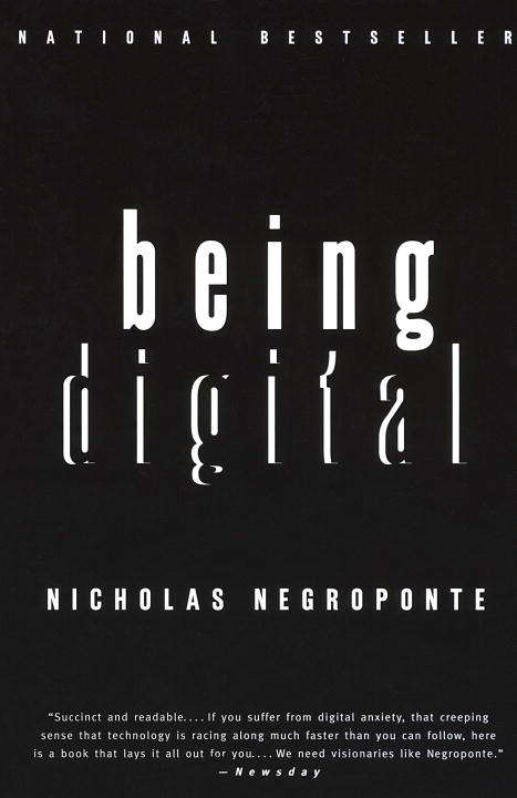 Book cover of Being Digital
