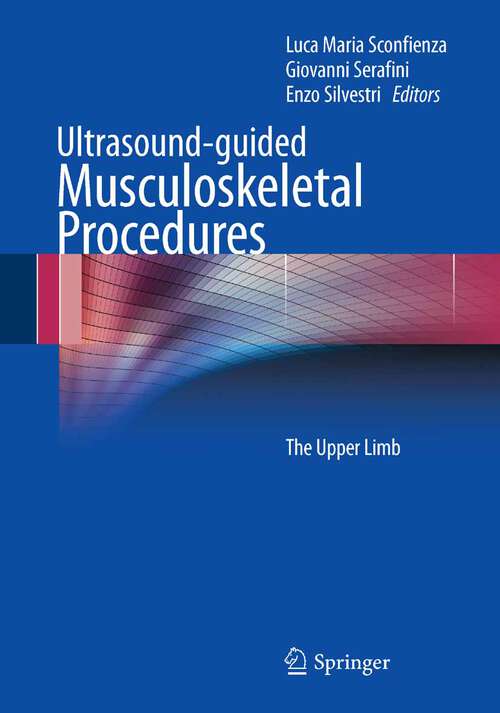 Book cover of Ultrasound-guided Musculoskeletal Procedures