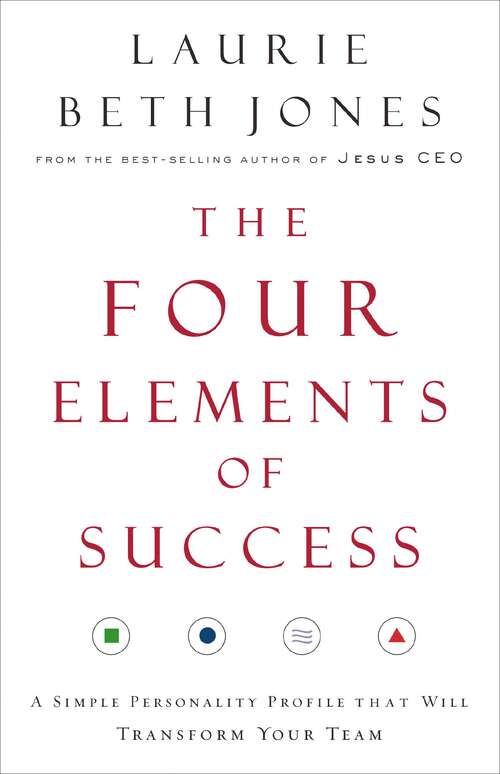 Book cover of The Four Elements of Success