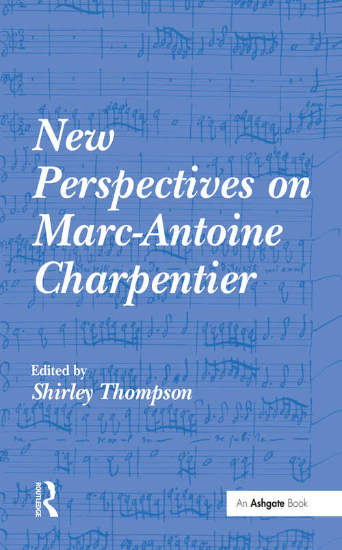 Book cover of New Perspectives on Marc-Antoine Charpentier