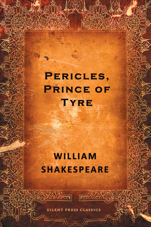 Book cover of Pericles, Prince of Tyre