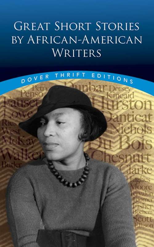 Book cover of Great Short Stories by African-American Writers (Dover Thrift Editions)