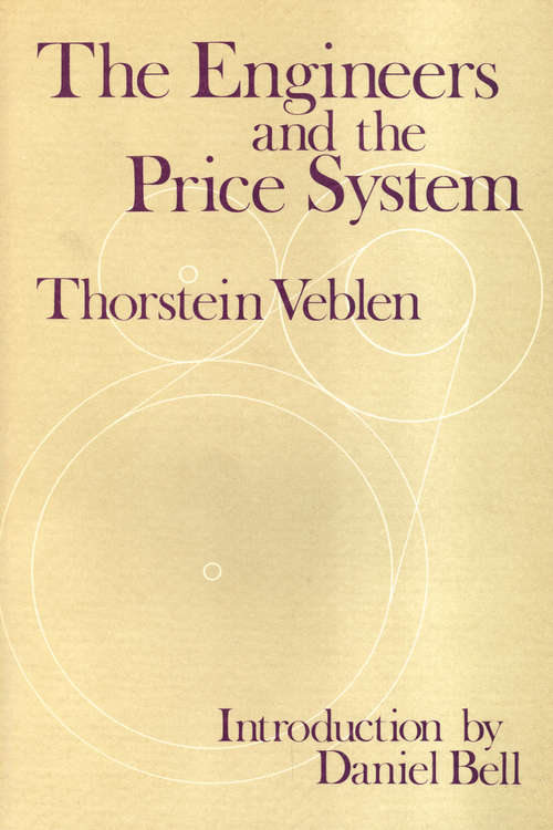 Book cover of The Engineers and the Price System