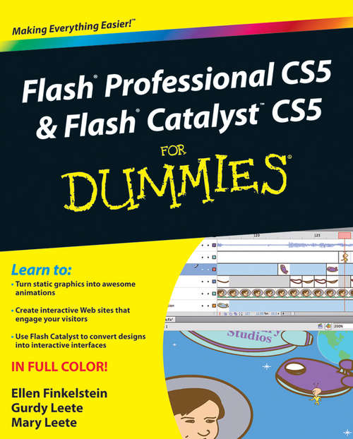 Book cover of Flash Professional CS5 & Flash Catalyst CS5 For Dummies