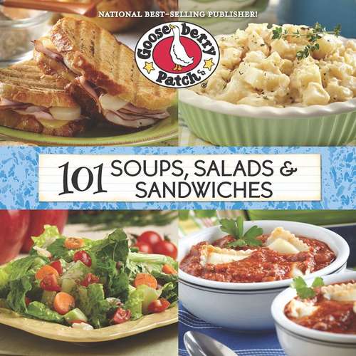 Book cover of 101 Soup, Salad & Sandwich Recipes