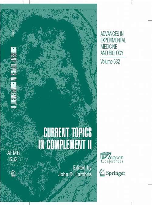 Book cover of Current Topics in Complement II