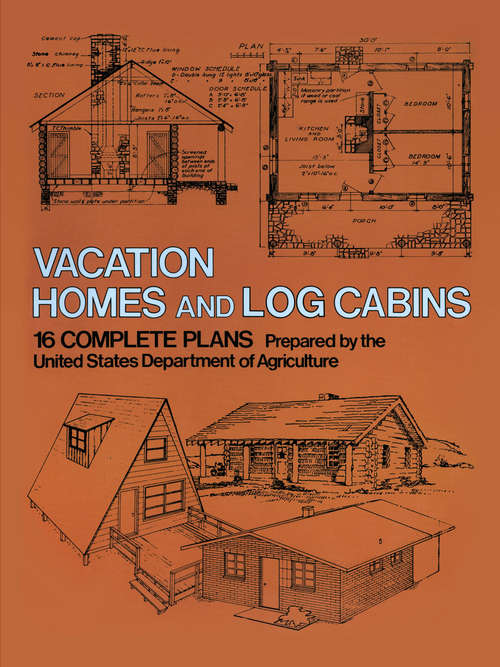 Book cover of Vacation Homes and Log Cabins
