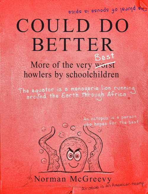 Book cover of Could Do Better