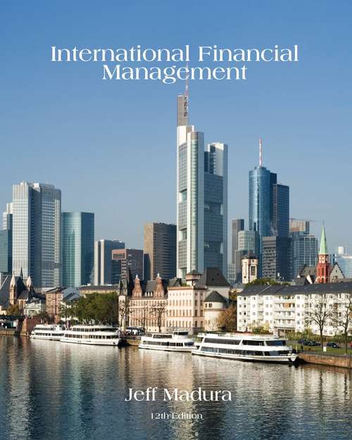 Book cover of International Financial Management