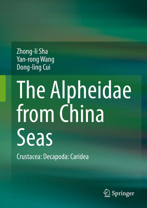 The Alpheidae from China Seas