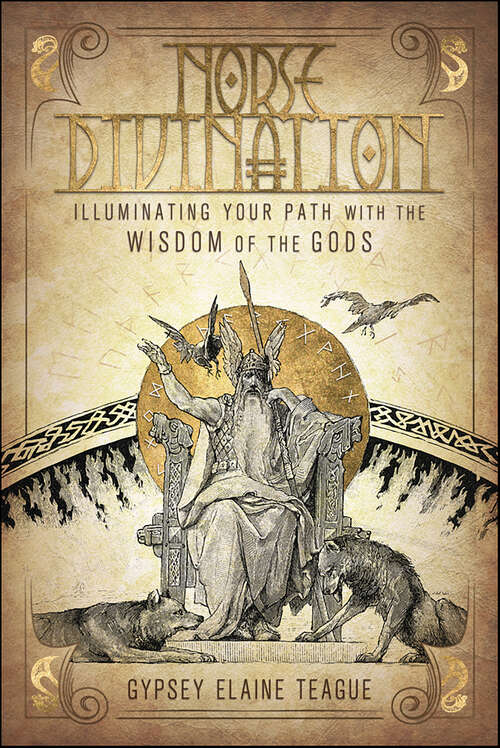 Book cover of Norse Divination: Illuminating Your Path with the Wisdom of the Gods