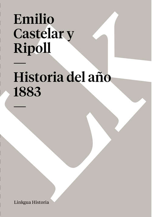 Book cover of Historia del año 1883