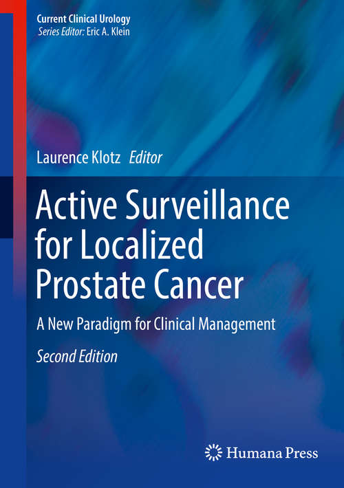Book cover of Active Surveillance for Localized Prostate Cancer