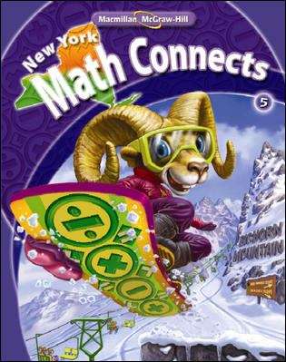 Book cover of New York Math Connects (Grade #5)