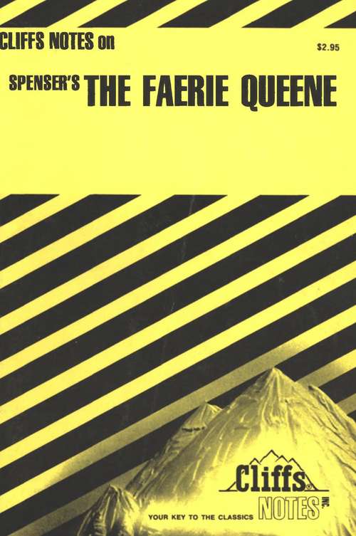 Book cover of CliffsNotes on Spenser's The Faerie Queene